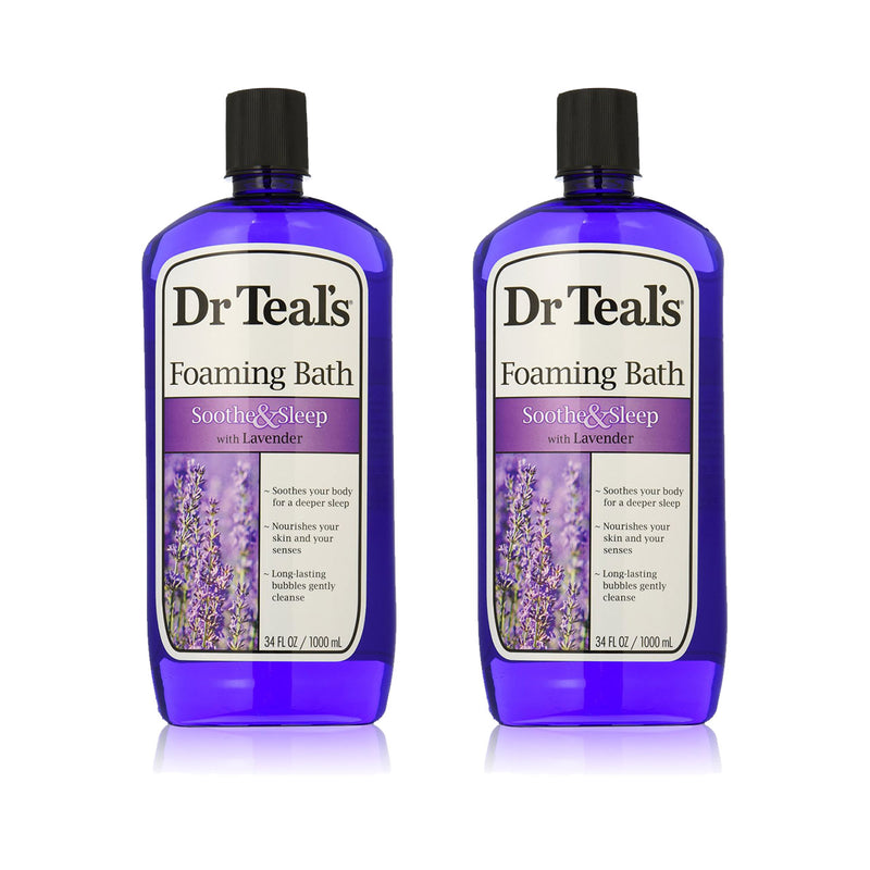 Dr Teal's Foaming Bath Soothe & Sleep Lavender 34 oz
