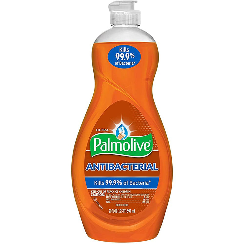 Palmolive Antibacterial Ultra Dish Liquid, Orange, 20 Oz