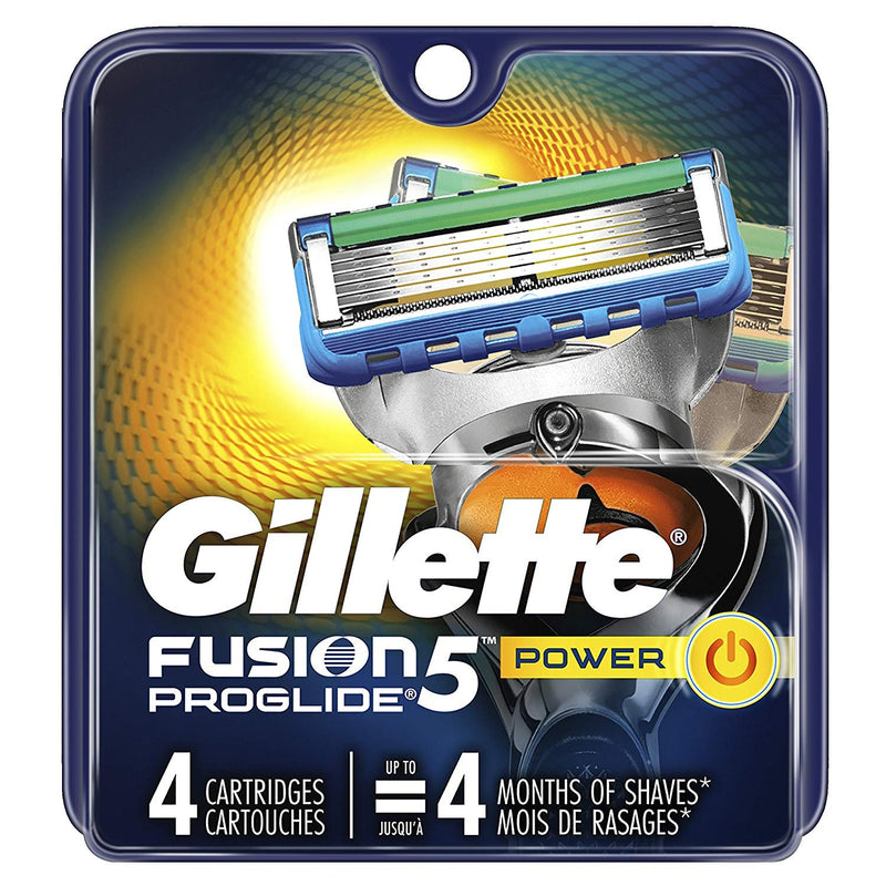 Gillette Fusion 5 ProGlide Men's Razor Blade Refills, 4 Count
