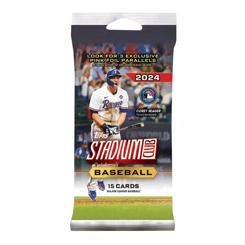 Topps 2024 Baseball Cards - Stadium Club Series - 5 Fat Packs