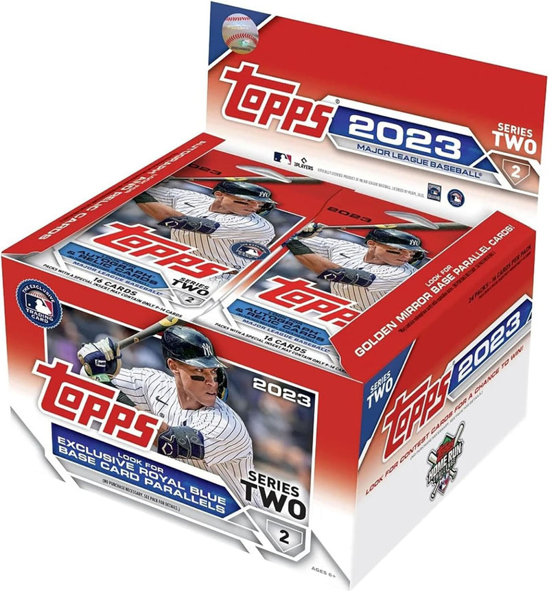 2023 Baseball Topps Series 2 Baseball Retail Display Box