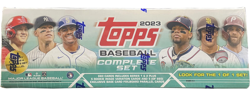 Topps 2023 Baseball Complete Set - 660 Cards