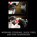 LEGO Icons McLaren MP4/4 & Ayrton Senna Minifigure, Holiday or Birthday Gift Idea for Home Office Decor, F1 Building Set for Adults and Fans of Cool Model Race Cars, 10330