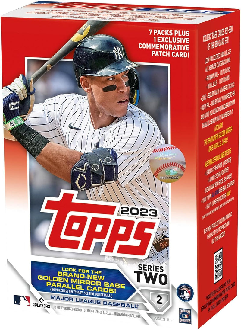 Topps 2023 Series 2 Baseball Factory Sealed Retail Value Box