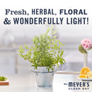 Mrs. Meyer's Clean Day Glass Cleaner Bottle, Lemon Verbens, 24 Fluid Ounces