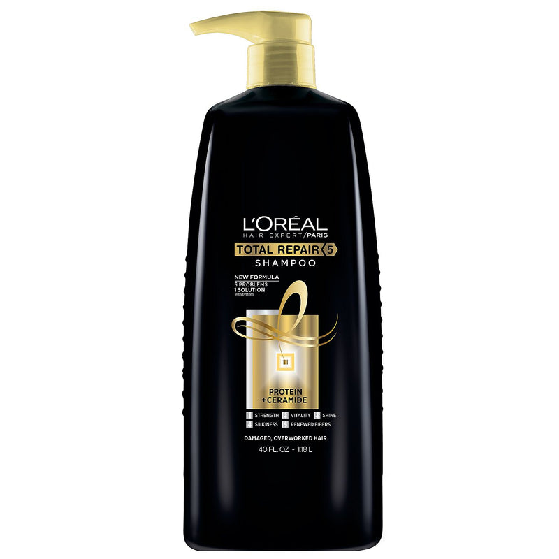 Loreal Hair Expert Total Repair 5 Shampoo, 40oz