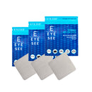 EyeSee Reusable Anti-Fog Cloth, Pack of 3 - Cleaning Cloth for Glasses, Cameras, Electronics and More - Reusable up to 700 Times
