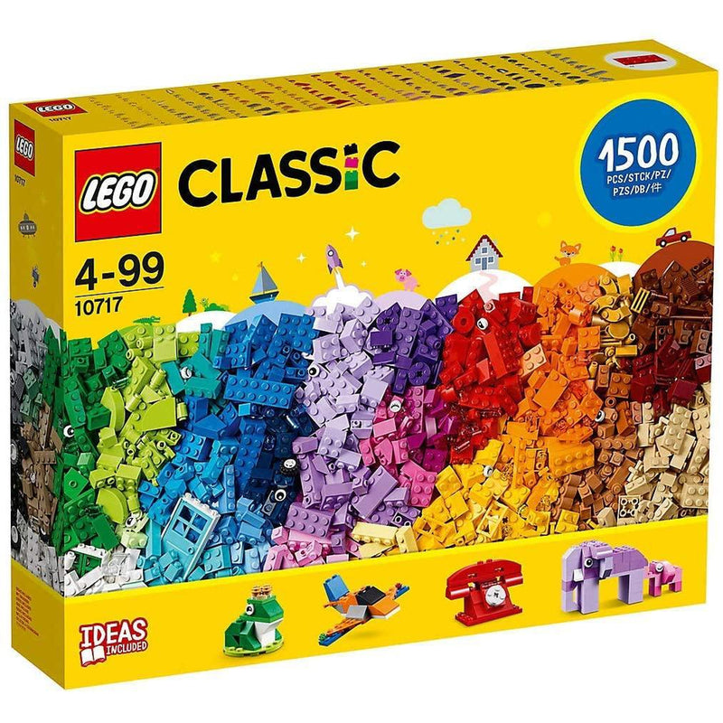 LEGO Classic 10717 Bricks Set, 1500 Piece, 3 Levels of Building Complexity, Handy Brick Separator