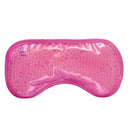 Eye See Plush Gel Eye Mask for Puffy Eyes, Pink - Cold eye mask to treat Dark Circles, Sinuses, Dry Eyes, and for Allergy Relief - Microwave Safe for Heat Therapy
