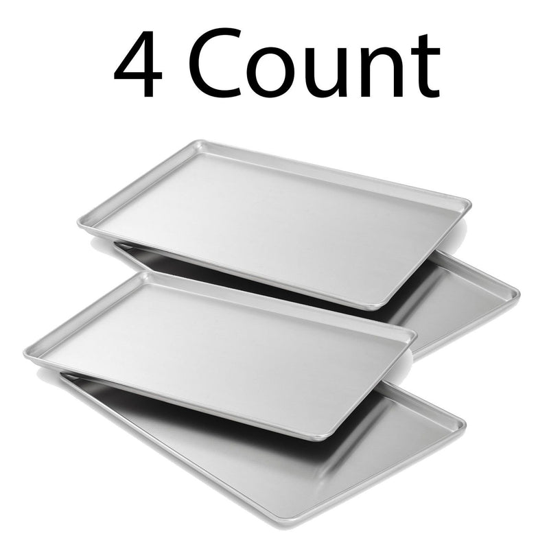 Member's Mark Half Size Aluminum Sheet Pans, 2 Packs of 2, 4 Total