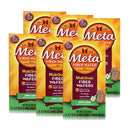 Meta Fiber Wafer MultiGrain Apple Crisp - 9.3oz box (12 2-Wafer Packets)
