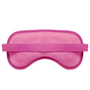 Eye See Plush Gel Eye Mask for Puffy Eyes, Pink - Cold eye mask to treat Dark Circles, Sinuses, Dry Eyes, and for Allergy Relief - Microwave Safe for Heat Therapy