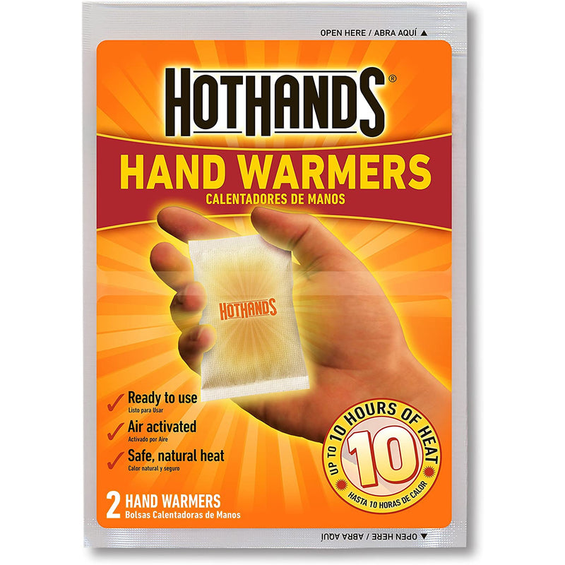 Hot Hands Hand Warmers, Long Lasting Heat, Up To 10 Hours Of Heat