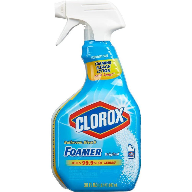 Clorox Bleach Bathroom Foamer, 30 fl o