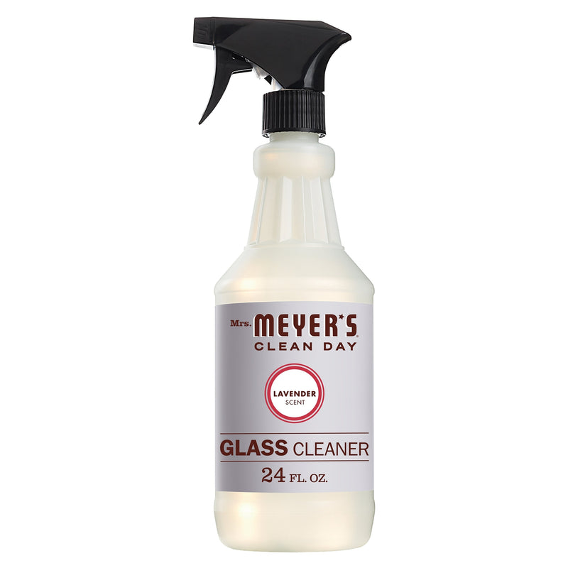 Mrs. Meyer's Clean Day Glass Cleaner Bottle, Lavender, 24 Fluid Ounces