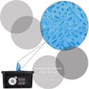 Bulldog Antibacterial Ultra Thick Hand Wipes, Heavy Duty Grease Wipes, Hand Cleaning Wipes, Paint Wipes, Industrial Cleaning Wipes, Waterless Hand Cleaner, 70 Wipes