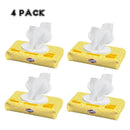Clorox Disinfecting Wipes Flexpack, Crisp Lemon Scent, 3.3 Ounces, 75 Count, 4 Pack