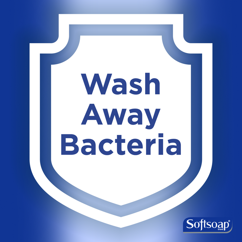Softsoap Kitchen Fresh Hands Antibacterial Hand Soap Pump, Zesty Lemon, 11.25 Fluid Ounces, 4 Pack