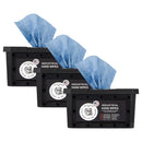 Bulldog Antibacterial Ultra Thick Hand Wipes, Heavy Duty Grease Wipes, Hand Cleaning Wipes, Paint Wipes, Industrial Cleaning Wipes, Waterless Hand Cleaner, 70 Wipes, 3 Pack