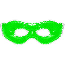 Eye See Gel Eye Mask, Green - Cold Compress Ice Pack with Gel Beads - Microwave Safe for Heat Therapy - Great for Puffy Eyes, Dark Circles, Dry Eyes, Soothing Headaches