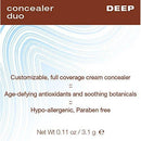 Mineral Fusion Compact Concealer Duo, Deep Shade, 0.11 Ounce