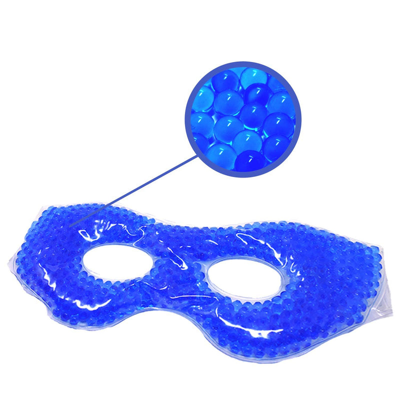 Eye See Cooling Eye Mask with Beads for Puffy Eyes, Sinuses, Dry Eyes and Allergy Relief