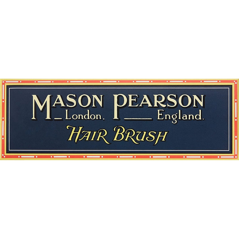 Mason Pearson Sensitive Military Hair Brush, Pure Bristle, Ruby, SB2M