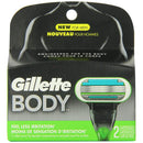 Gillette Body Razor for Men, 2 Count