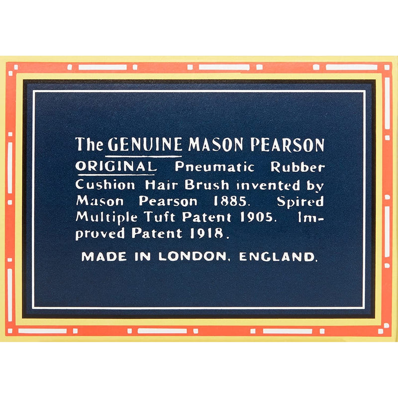 Mason Pearson Sensitive Military Hair Brush, Pure Bristle, Ruby, SB2M