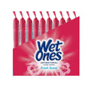 Wet Ones Antibacterial Hand Wipes, Fresh Scent, 10 Packs of 20 Wipes, 200 Wipes Total