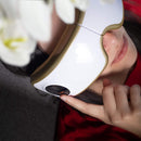 Eye See Vibrating Heated Eye Massager With Soothing Music And Adjustable Elastic Band