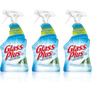 Glass Plus Glass Cleaner, 32 fl oz Bottle, Multi-Surface Glass Cleaner (Pack of 3)