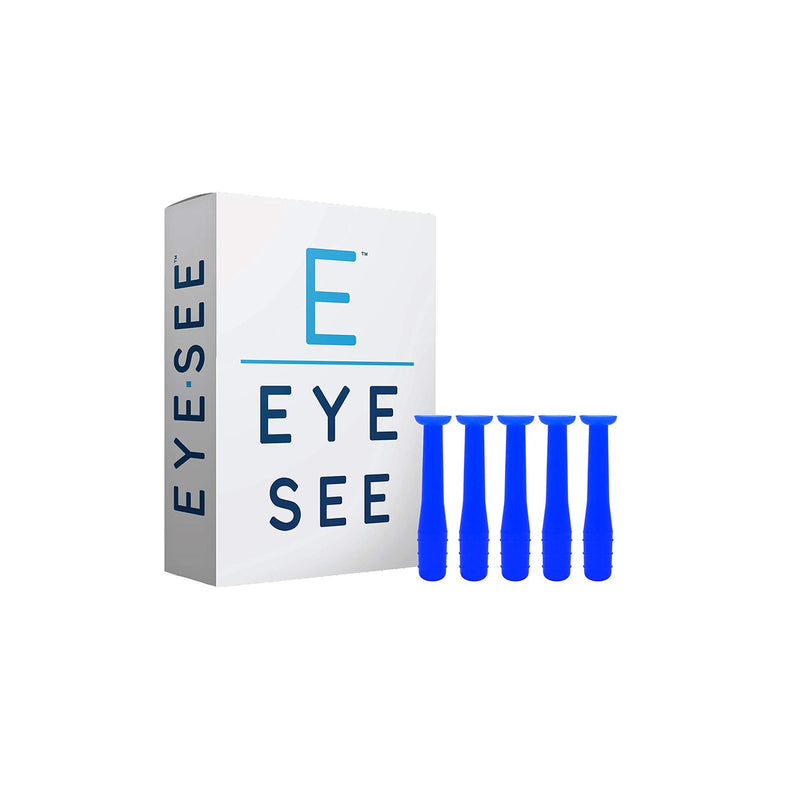 EyeSee Hard Contact Lens Remover and Applicator RGP Plunger - Box of 5 (Blue)
