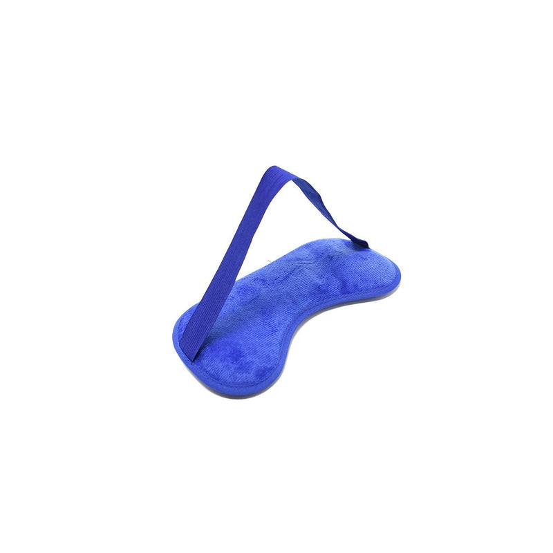 Eye See Cooling Gel Eye Mask for Puffy Eyes, Dark Circles and Allergy Relief - Blue Plush