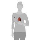 Mason Pearson Sensitive Military Hair Brush, Pure Bristle, Ruby, SB2M